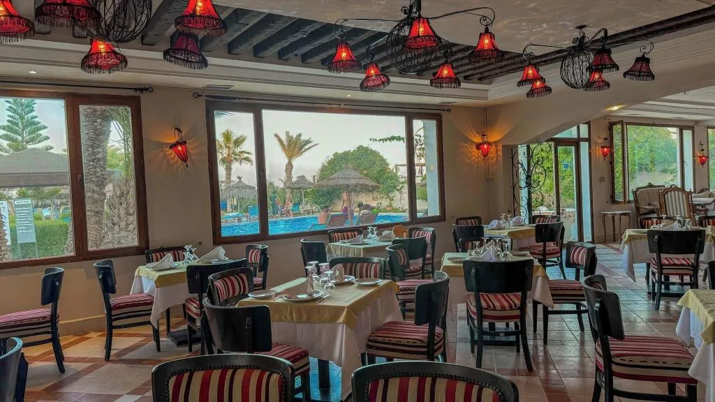 Restaurant, Dar El Bhar, Tunisia