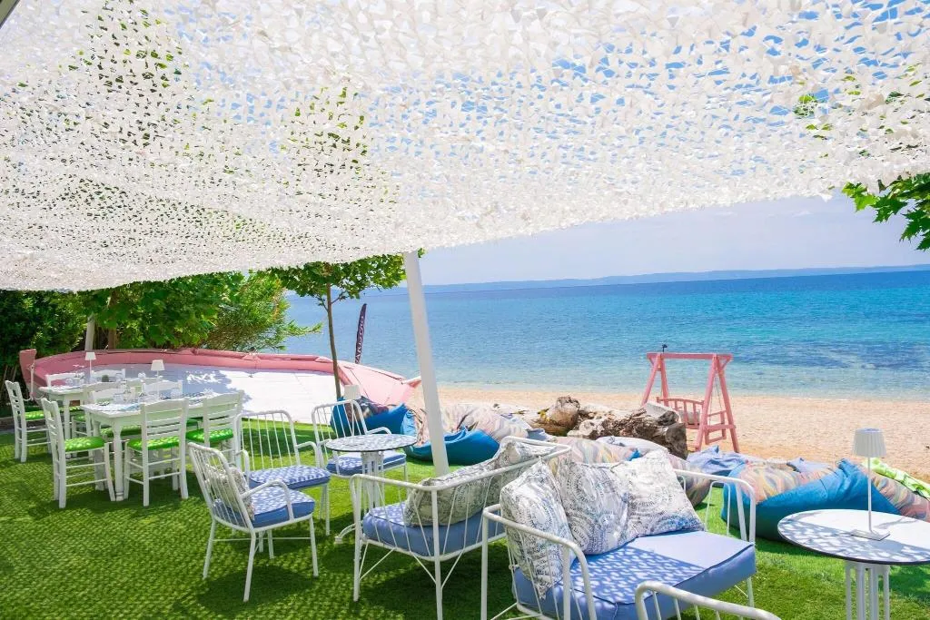 Bar, Acrotel Lilyann Boutique hotel, Halkidiki