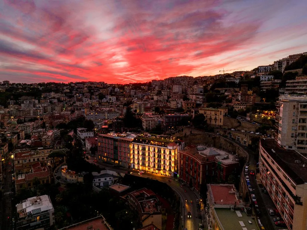 Terrace, Grand Hotel Parker's, Naples