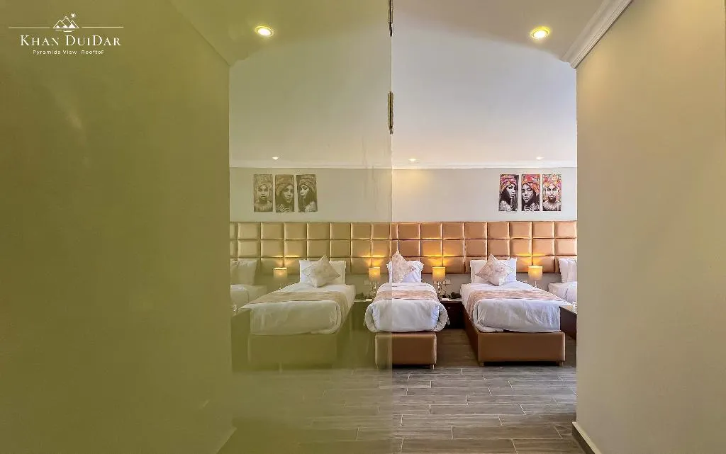 QUADRUPLE ONE BEDROOM ONE BATHROOM Room, Khan Duidar Inn - Pyramids View Rooftop, Cairo