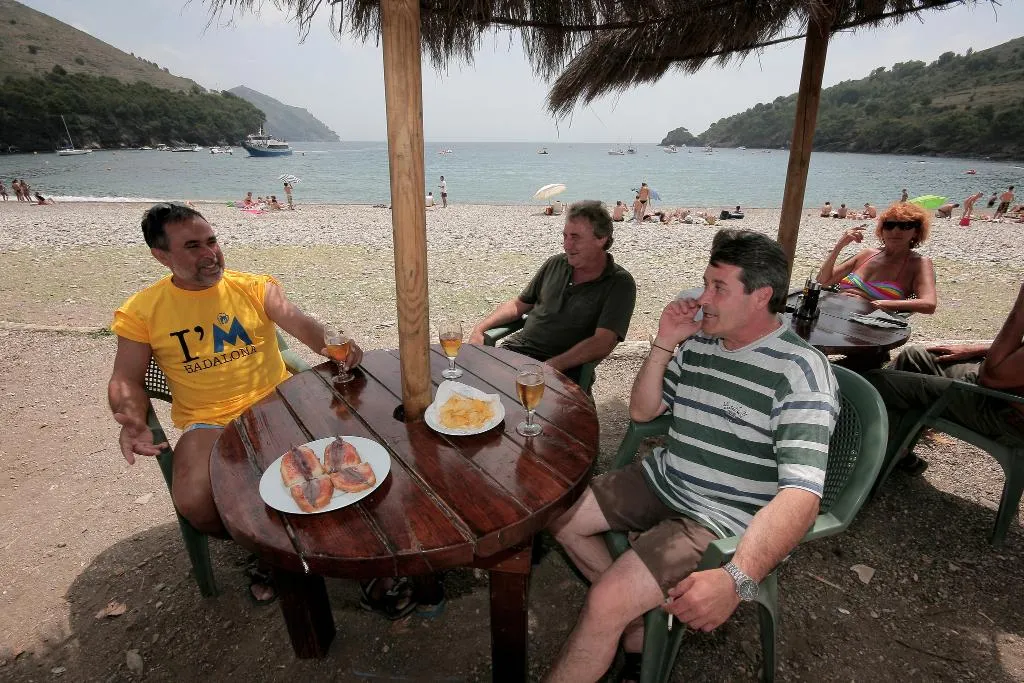 Bar, Cala Montjoi, Costa Brava