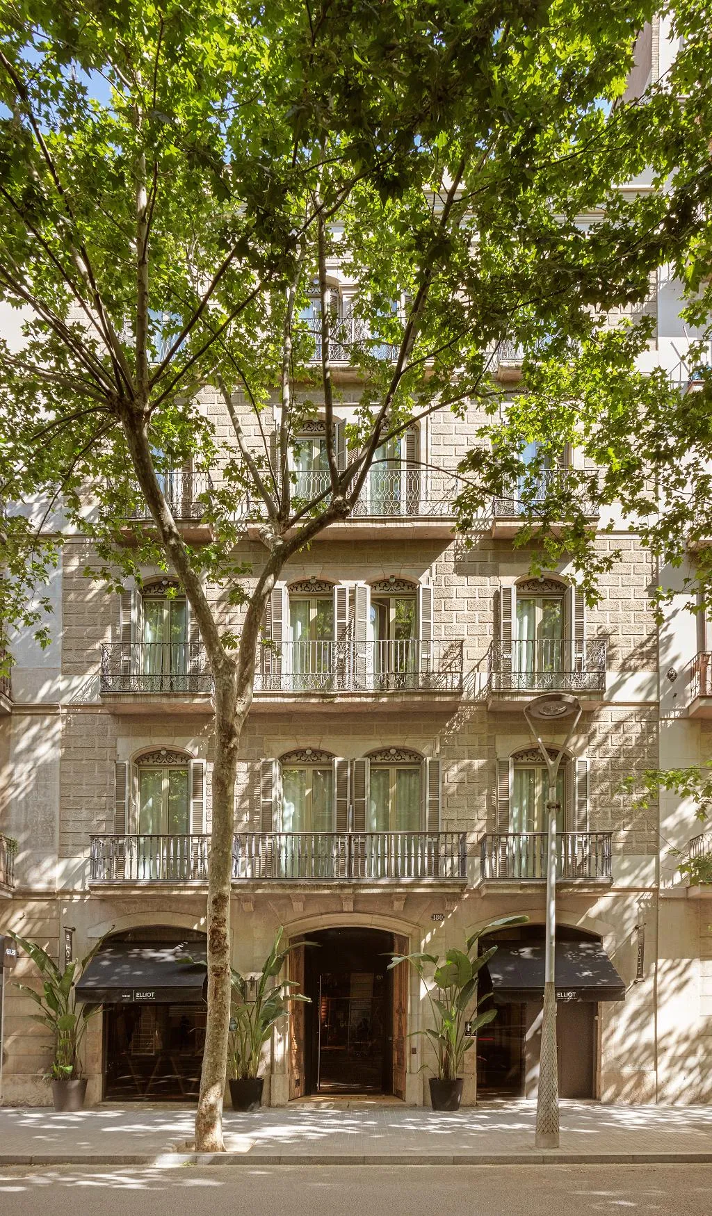 General view, Hotel Casa Elliot, Barcelona