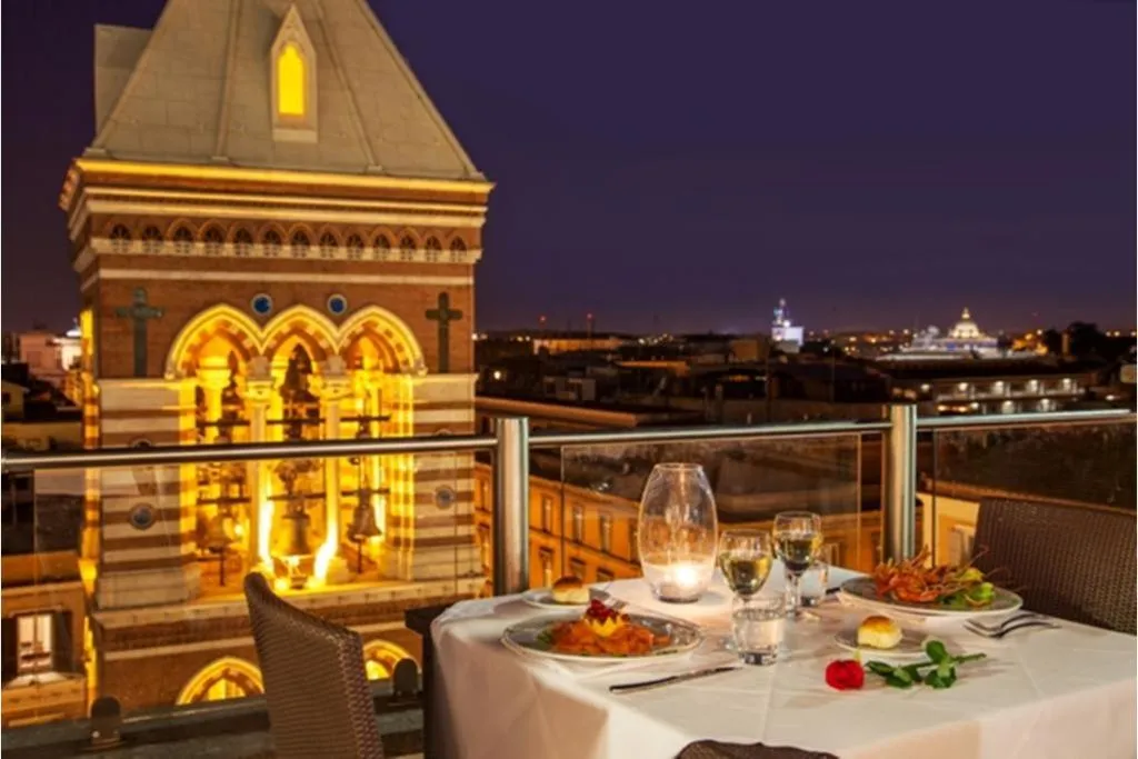 Restaurant, La Griffe Hotel Roma, Rome