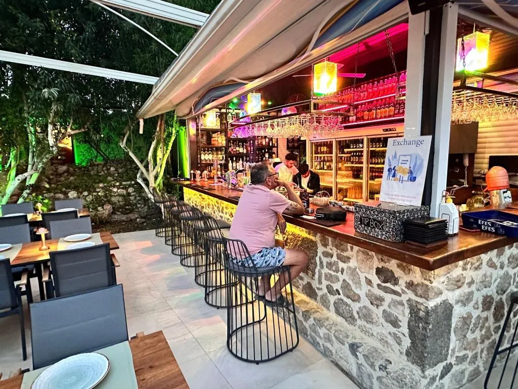 Restaurant, Tonoz Beach Hotel, Dalaman