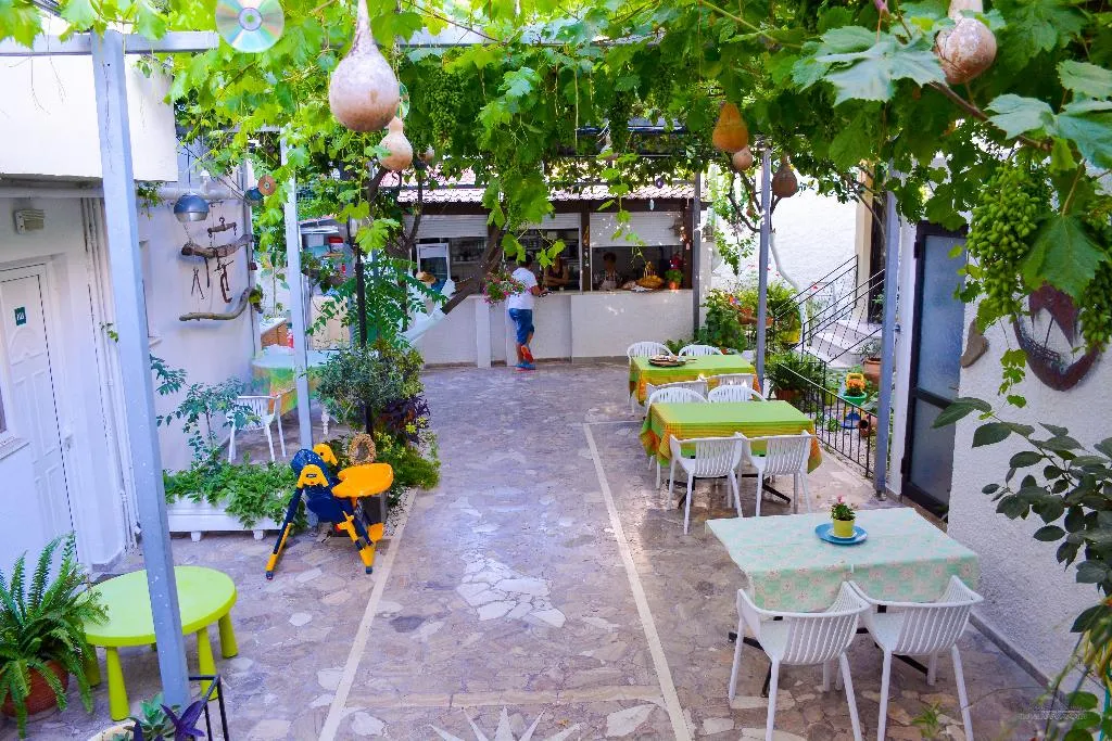 Restaurant, Lefka Hotel, Rhodes
