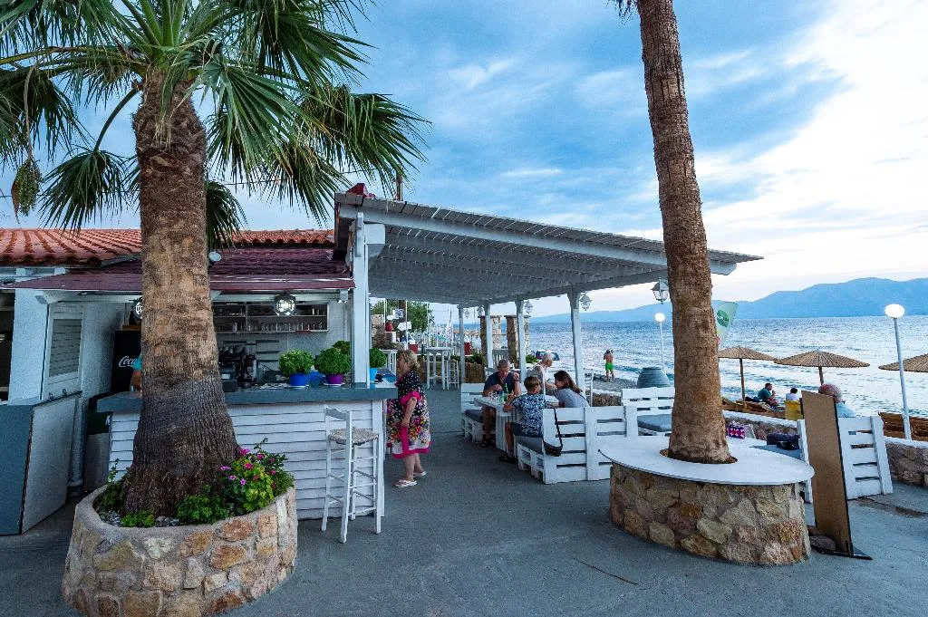 Restaurant, Agamemnon Beach, Crete