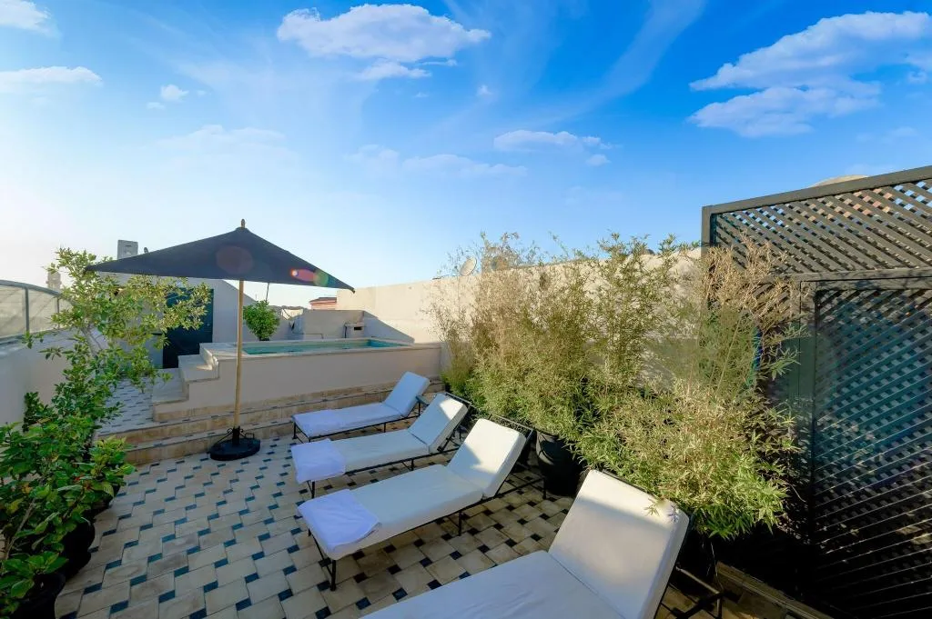 Terrace, Riad Amina, Marrakech