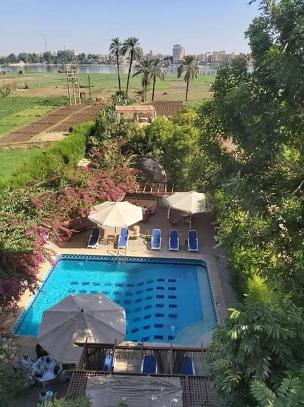 General view, Nile Compound Hotel, Luxor