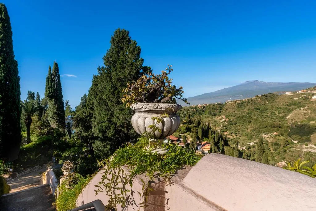 Terrace, Excelsior Palace, Taormina