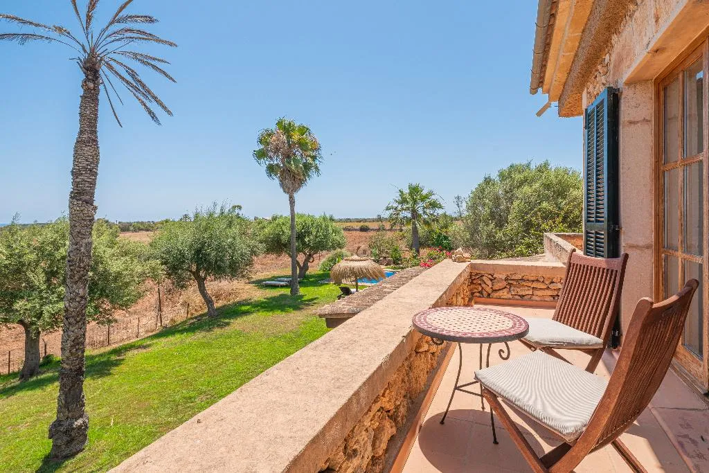 Terrace, Finca s'Antigor, Majorca