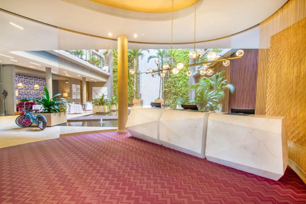 Lobby, The Fives Downtown Hotel, Curio by Hilton, Playa Del Carmen