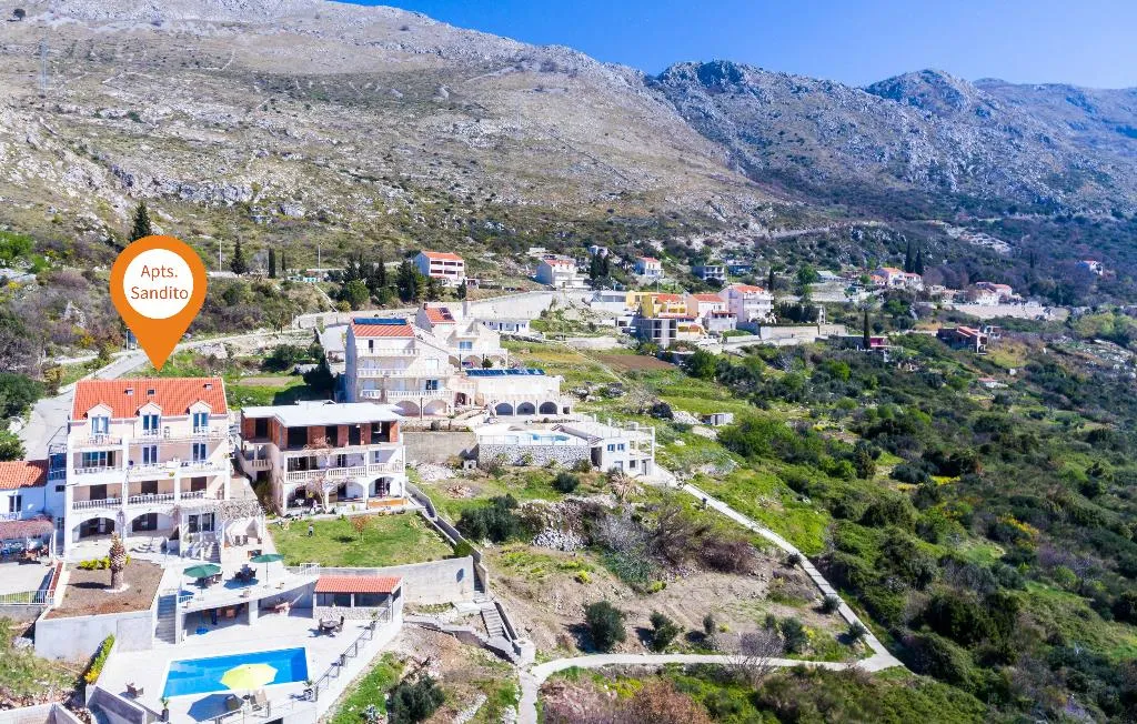 General view, Apartments Sandito, Dubrovnik