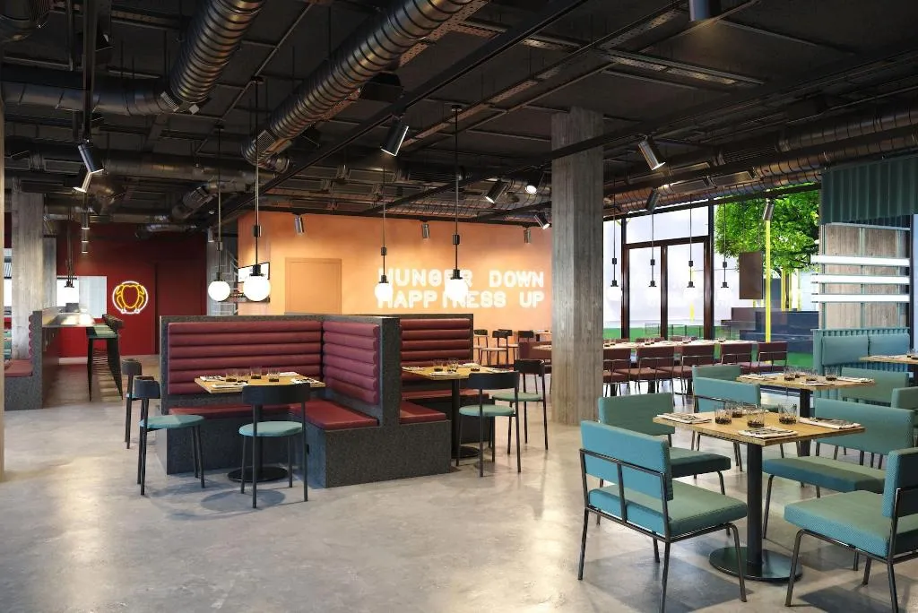 Restaurant, The Social Hub Berlin, Berlin