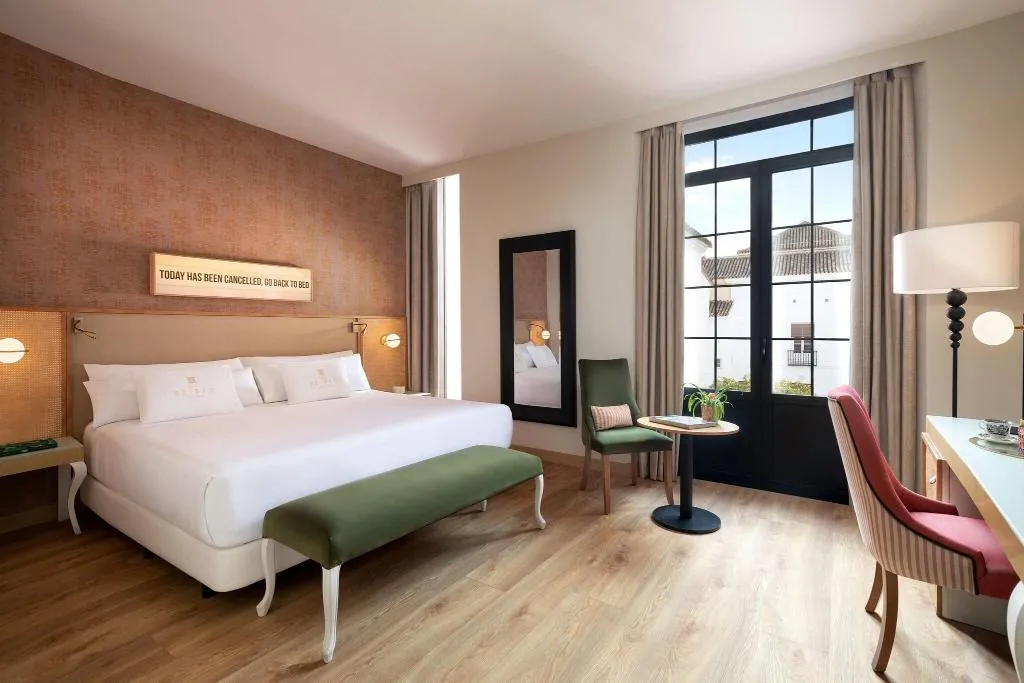 DOUBLE KING SIZE BED Room, Los Seises By Fontecruz, Seville