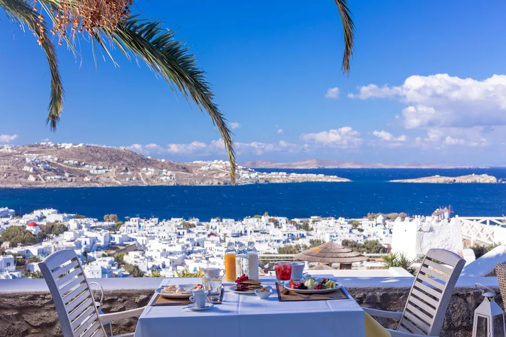 Restaurant, Vencia Boutique Hotel, Mykonos