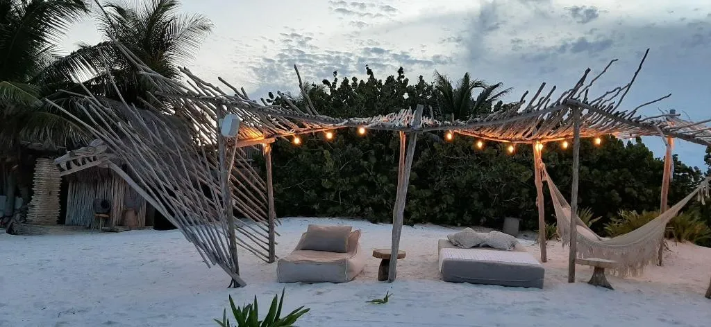 Terrace, Ikal Hotel Tulum, Cancun Area