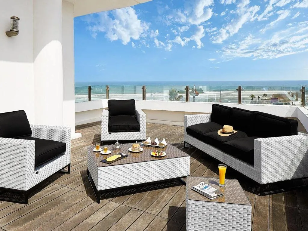 Terrace, Villa Blanca Urban Hotel, Casablanca