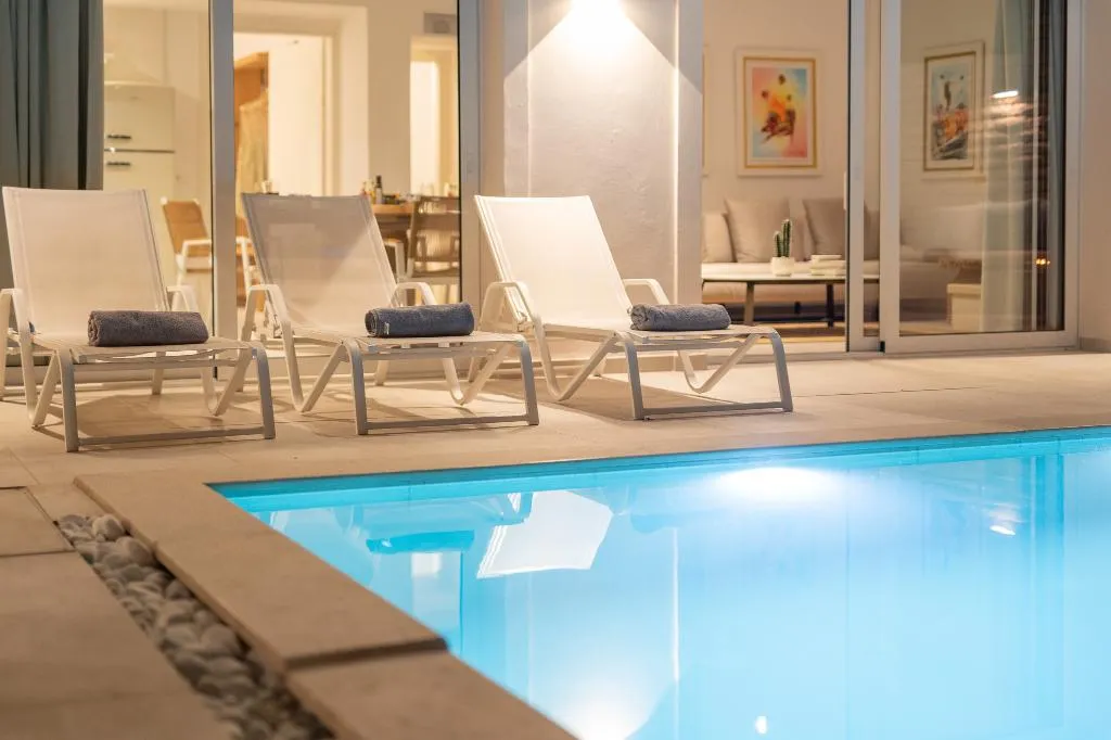 VILLA FOUR BEDROOMS Room, Achillion Luxury Corfu Villa, Corfu