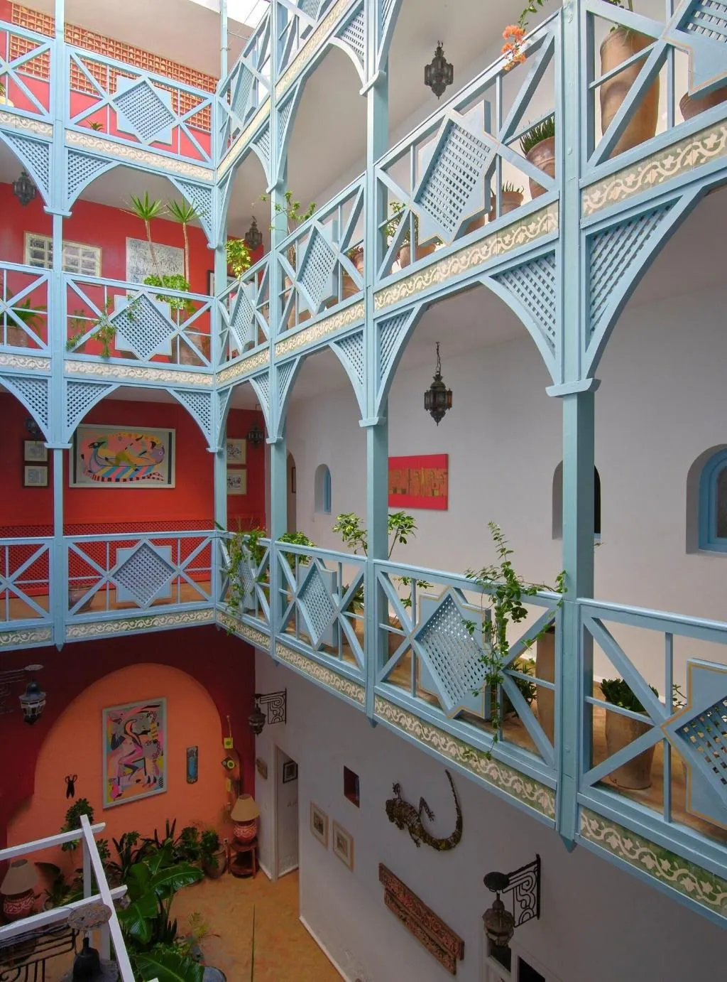 Lobby, Ryad Watier, Essaouira