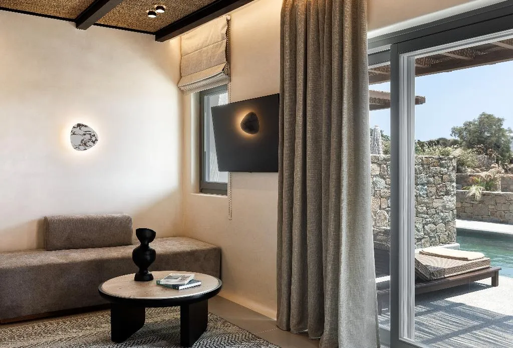 JUNIOR SUITE SEA VIEW POOL VIEW Room, Maximus Mykonos, Mykonos