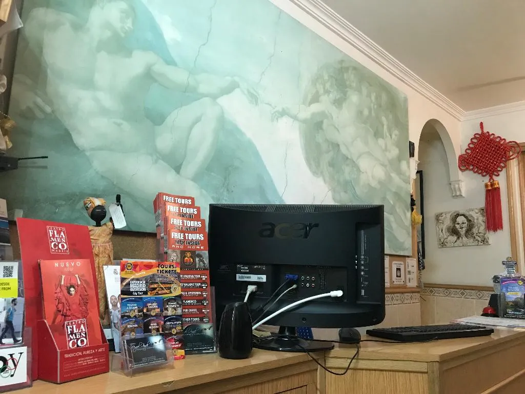 Lobby, Hostel RC Miguel Angel, Madrid
