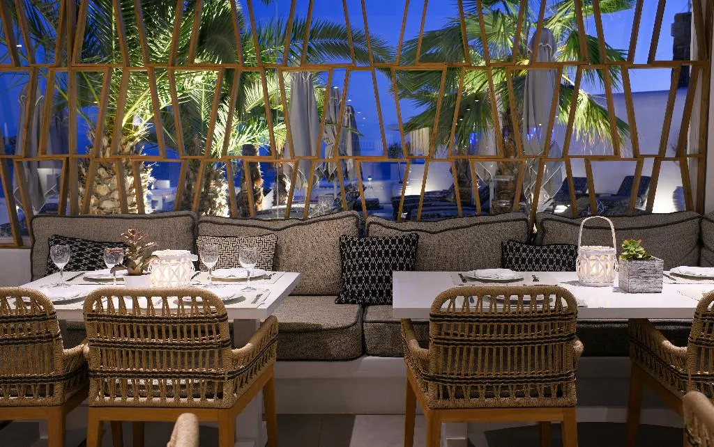 Restaurant, Petinos Hotel, Mykonos