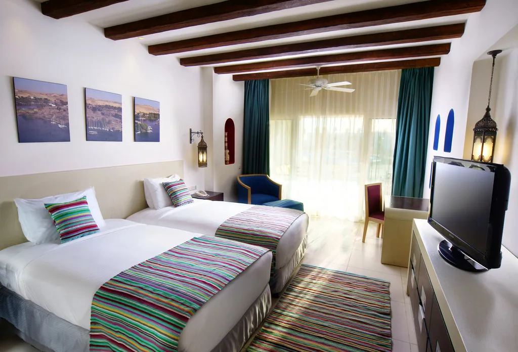 DOUBLE POOL VIEW Room, Hilton Marsa Alam Nubian Resort, Red Sea Riviera