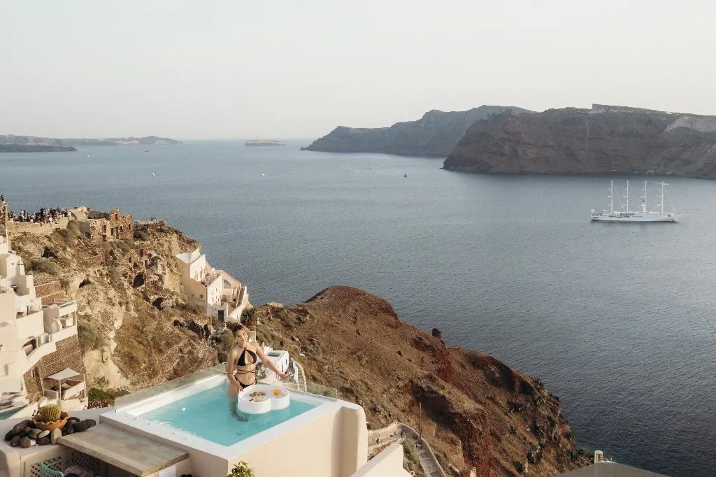 General view, Nano Villa Oia, Santorini