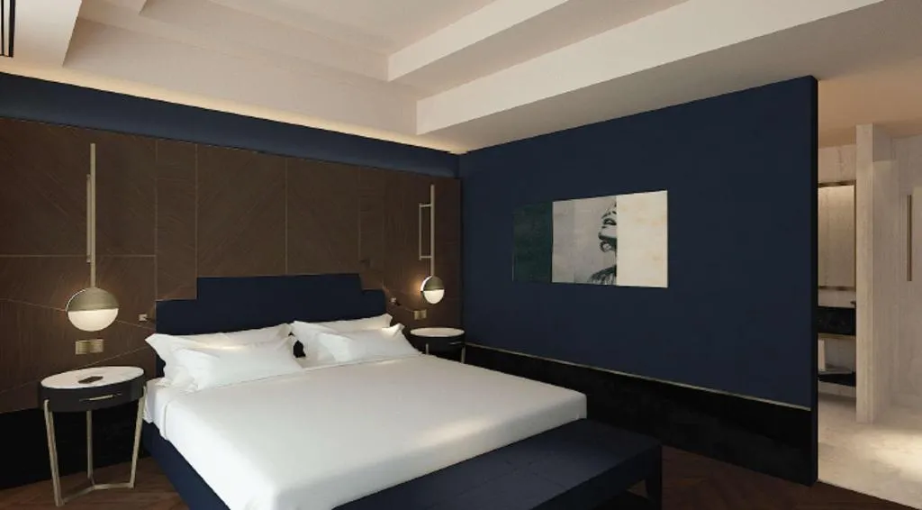 JUNIOR SUITE KING SIZE BED Room, Hilton Rome Eur La Lama, Rome