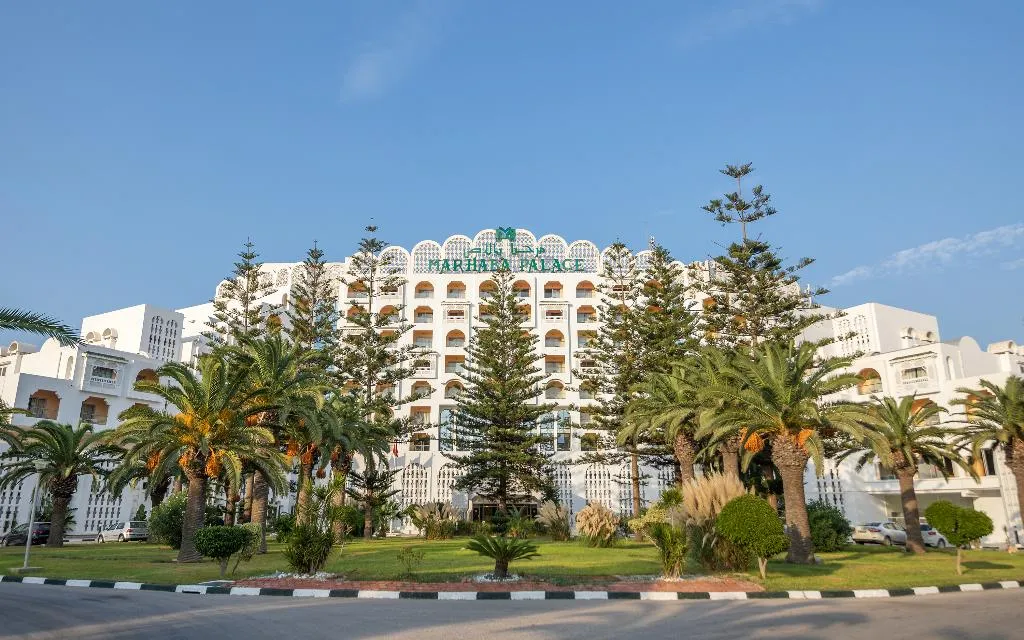 Beach, Marhaba Palace, Tunisia