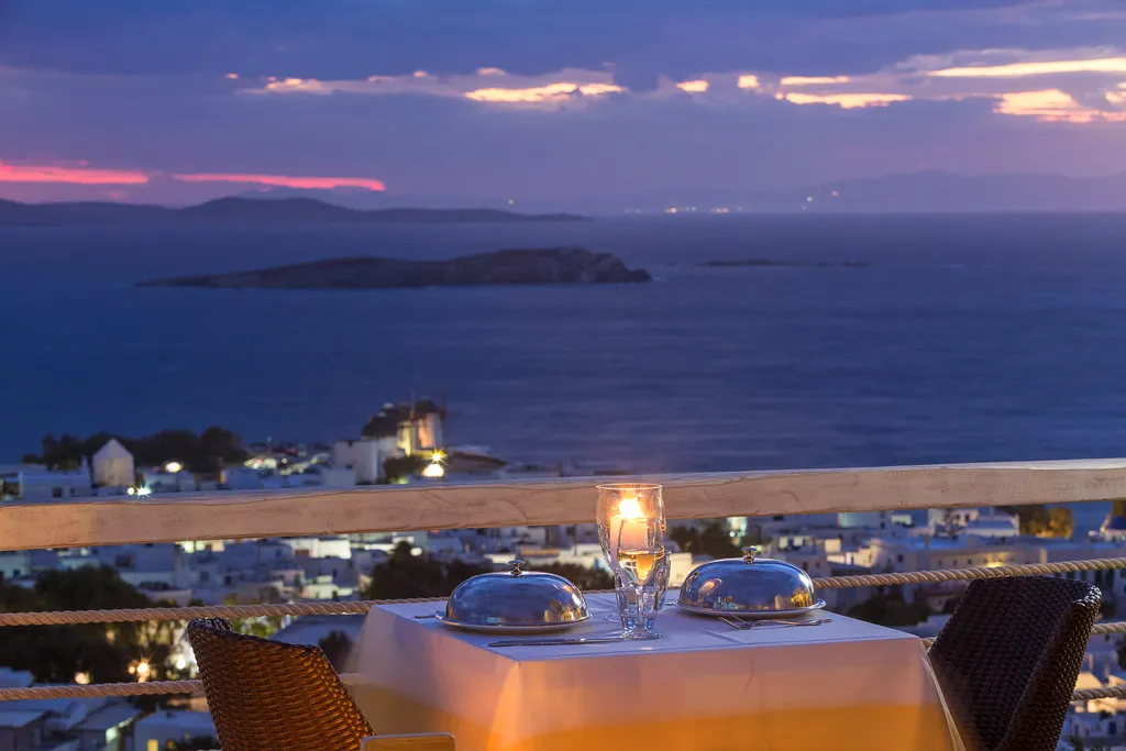 Restaurant, Vencia Boutique Hotel, Mykonos