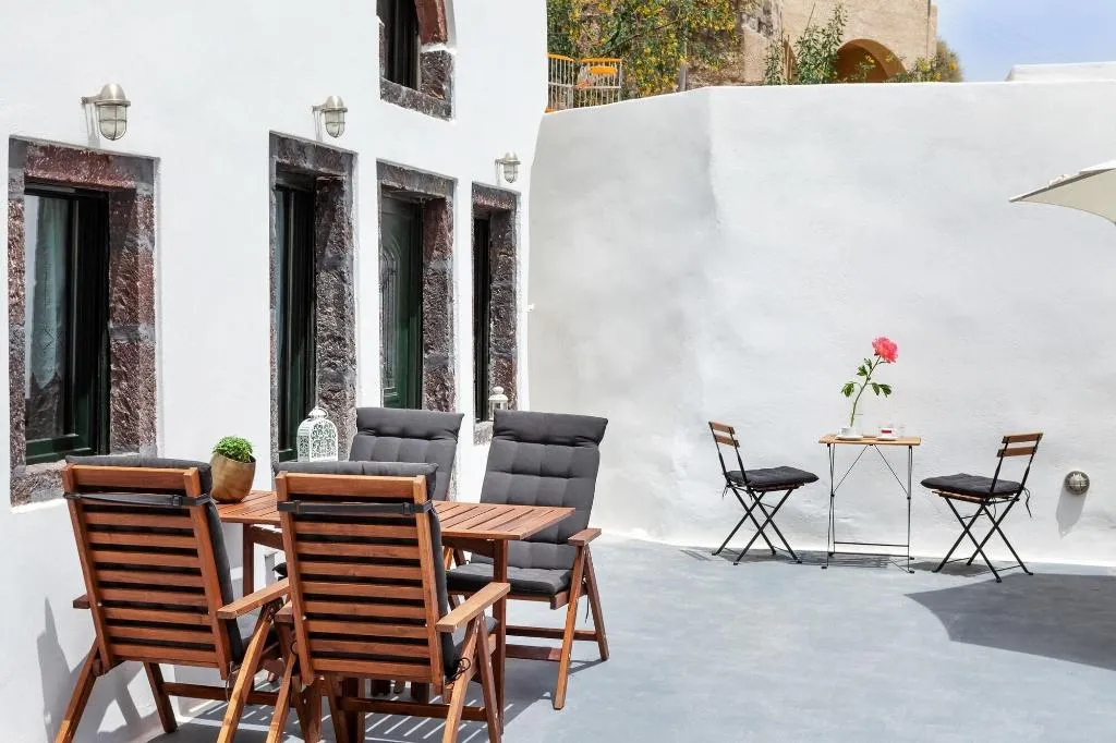 General view, Casa d'Argento, Santorini