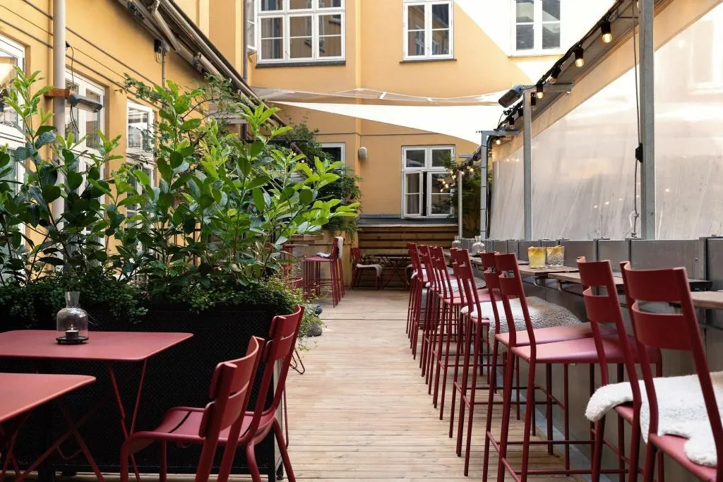 Terrace, Hotel SP34, Copenhagen