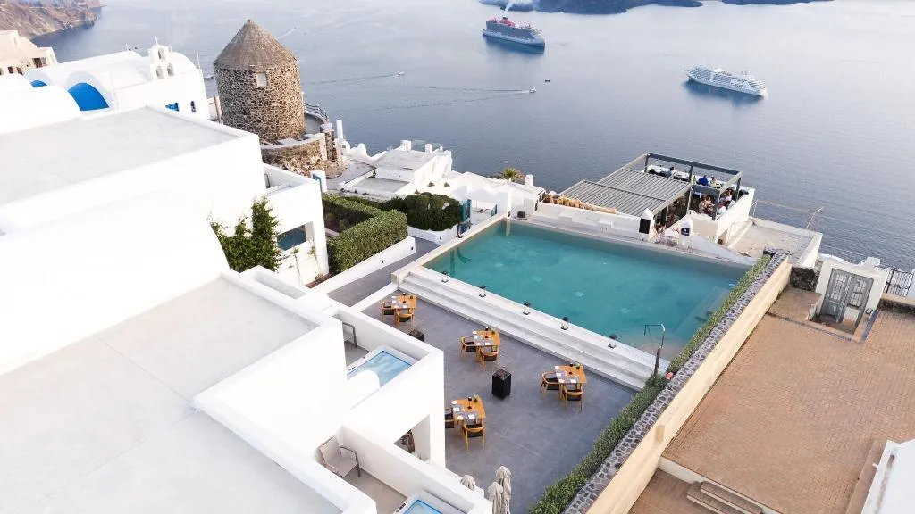Restaurant, Aeifos Boutique Hotel, Santorini
