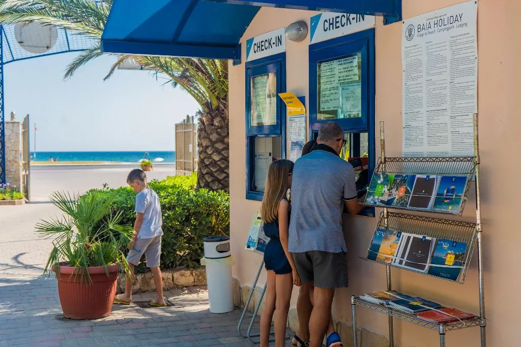 Lobby, Camping Village Laguna Blu, Alghero
