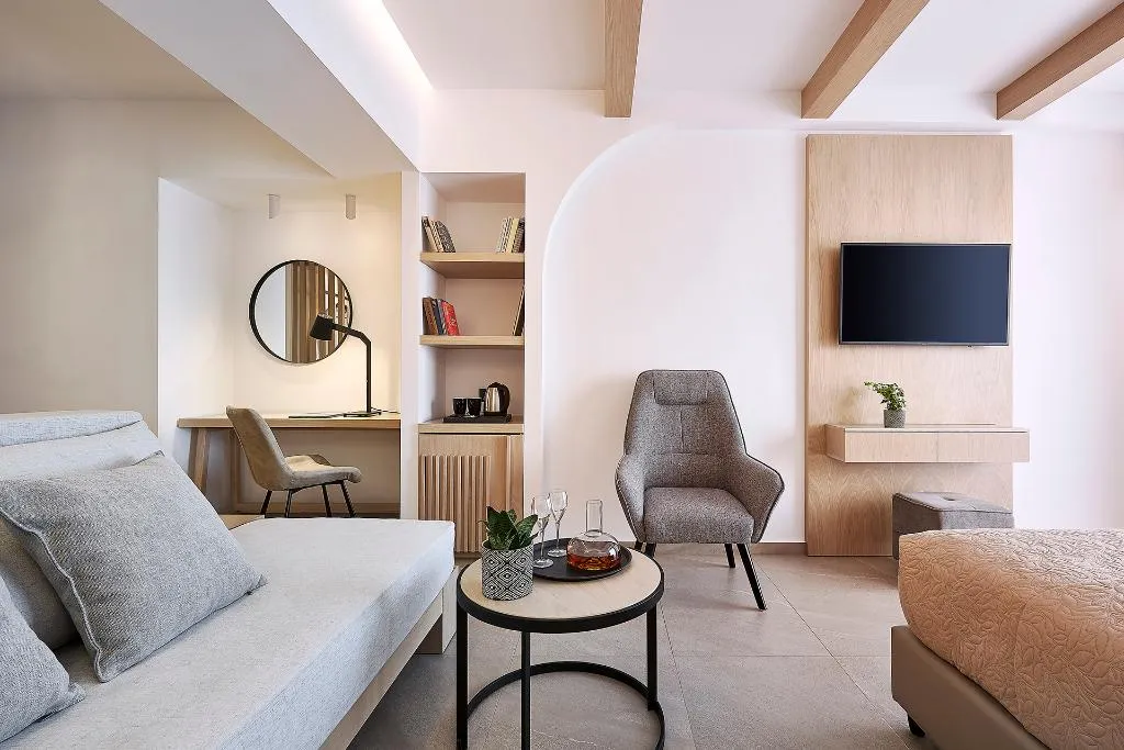 JUNIOR SUITE SEA VIEW Room, Coriva Beach Hotel & Bungalows by chc group, Crete