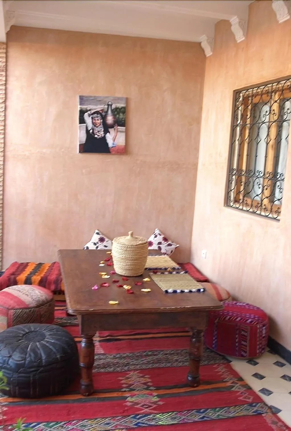 Restaurant, Riad Mellouki, Marrakech