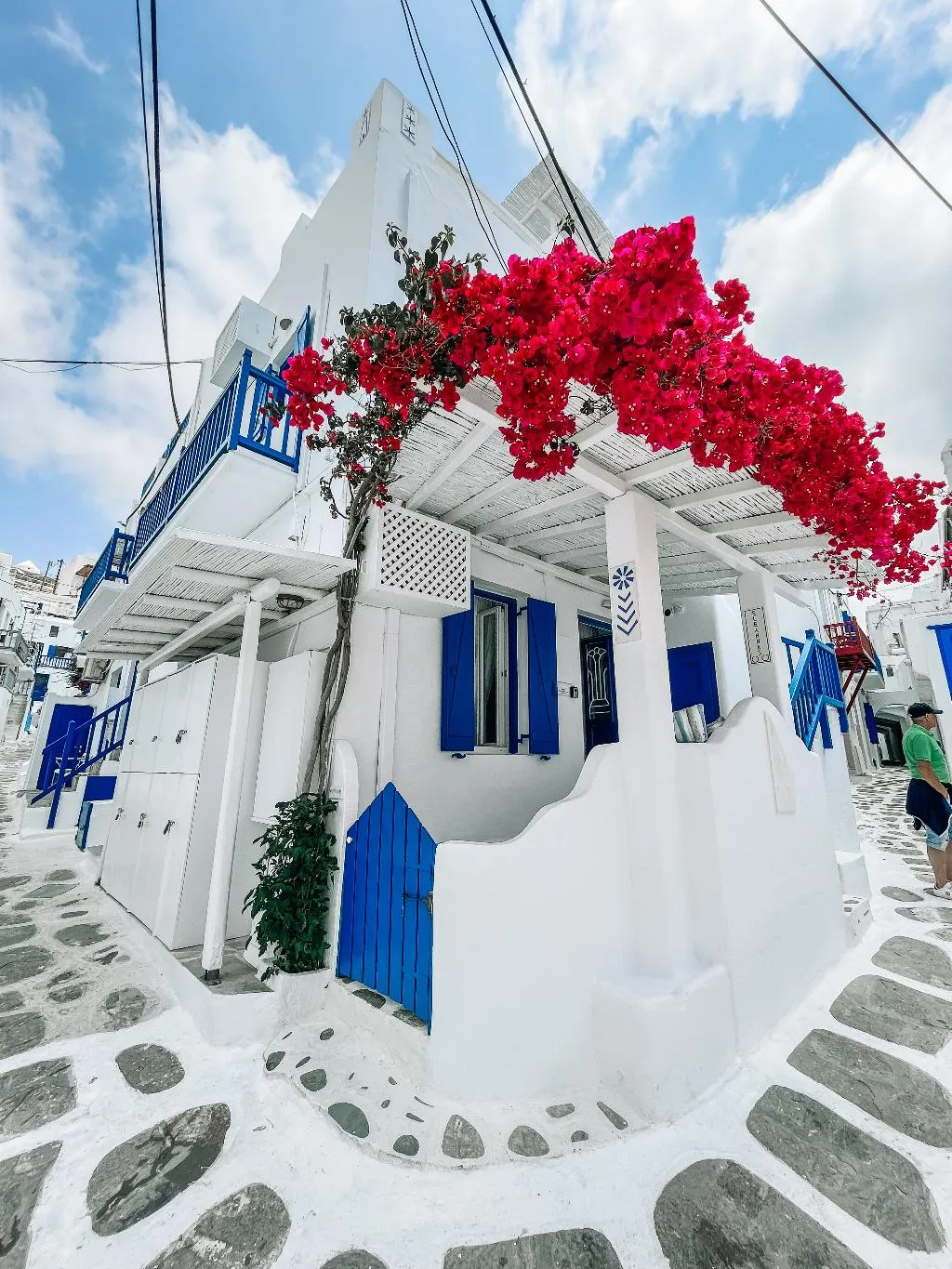 DOUBLE DELUXE WITH TERRACE Room, Eleanna's Suites Mykonos, Mykonos