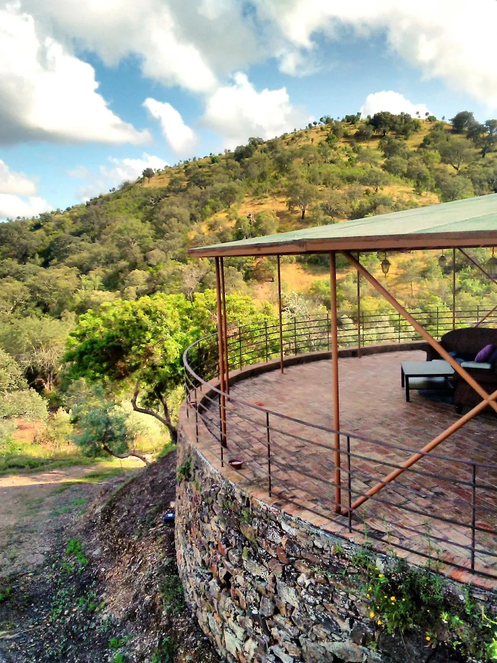Terrace, Herdade Da Corte, Algarve