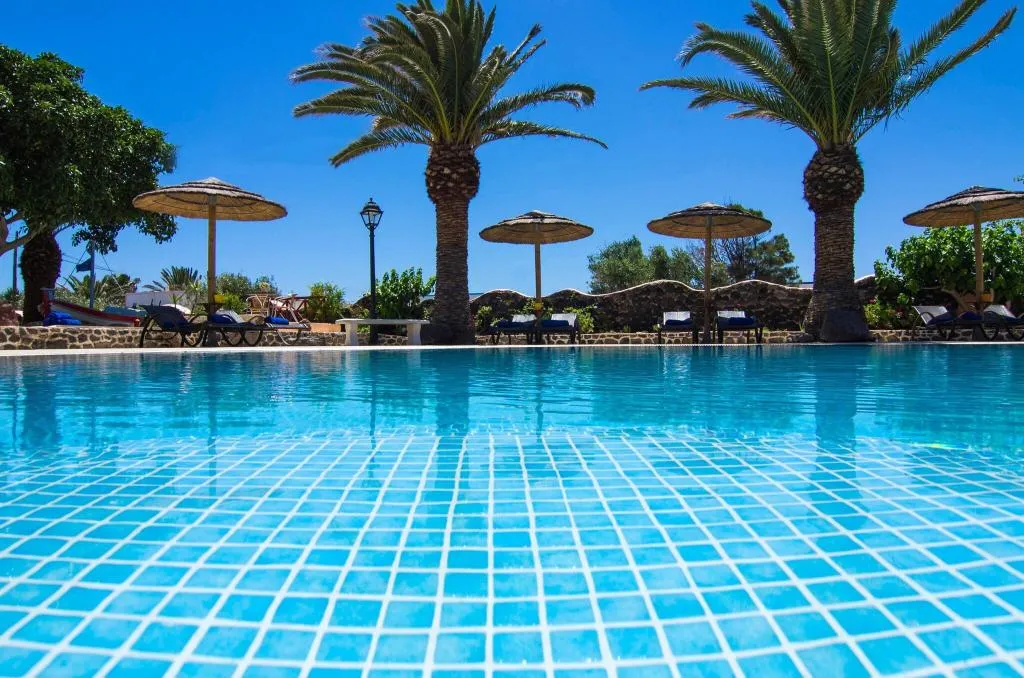 Pool, Smaragdi Hotel, Santorini