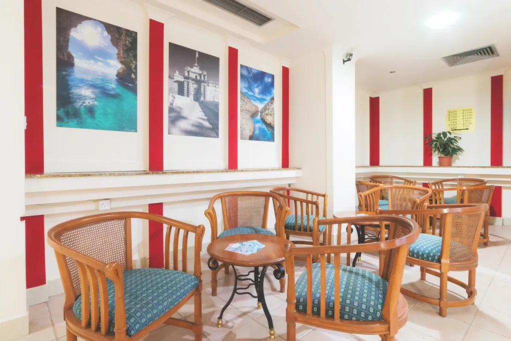 Lobby, Topaz Hotel, Malta