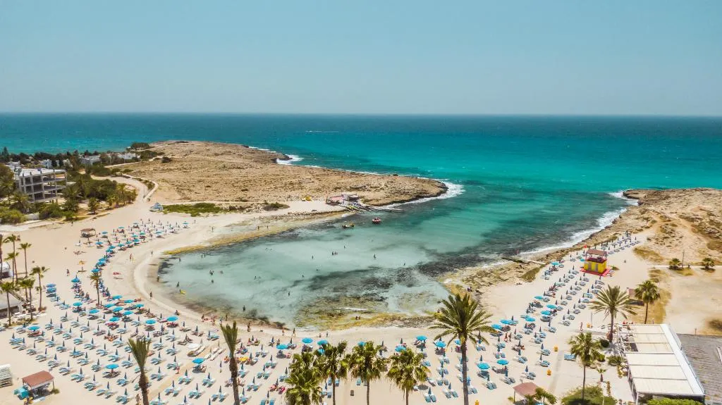 Beach, Pavlo Napa Beach Hotel, Cyprus