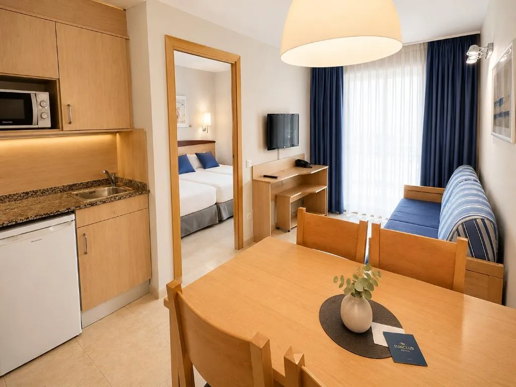 APARTMENT CAPACITY 2 Room, SunClub Salou, Costa Dorada
