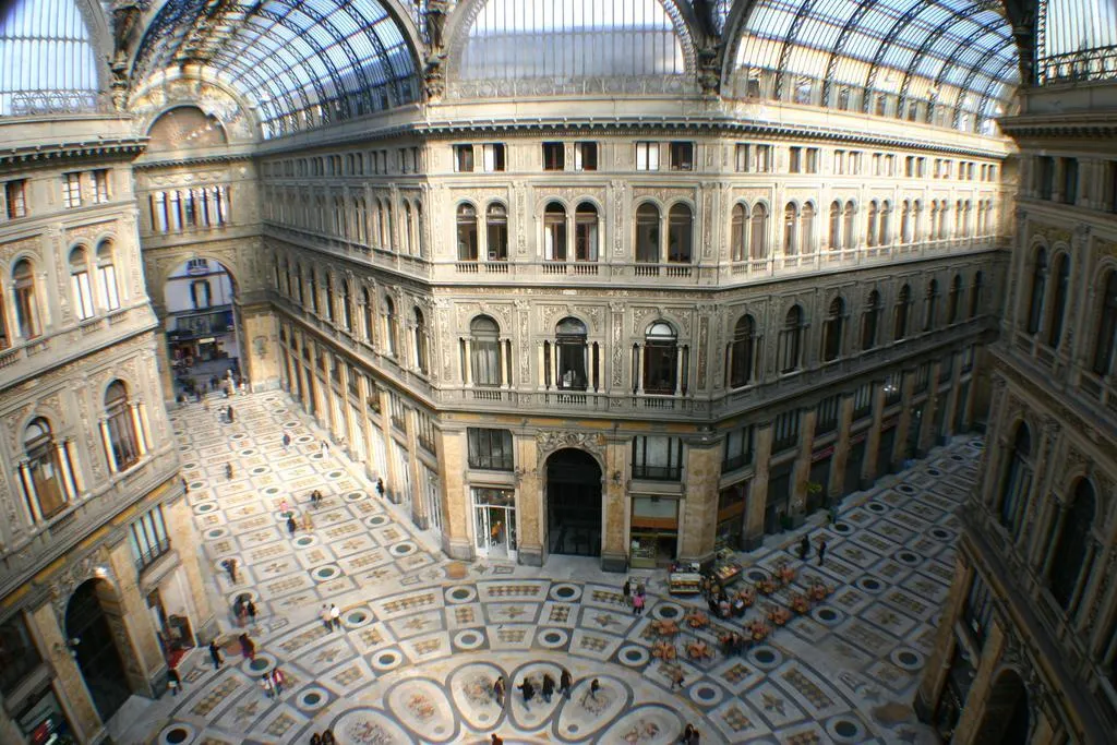 General view, Art Resort Galleria Umberto, Naples