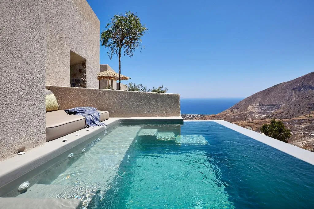 JUNIOR SUITE SEA VIEW Room, Aeon Suites by Mr and Mrs White, Santorini