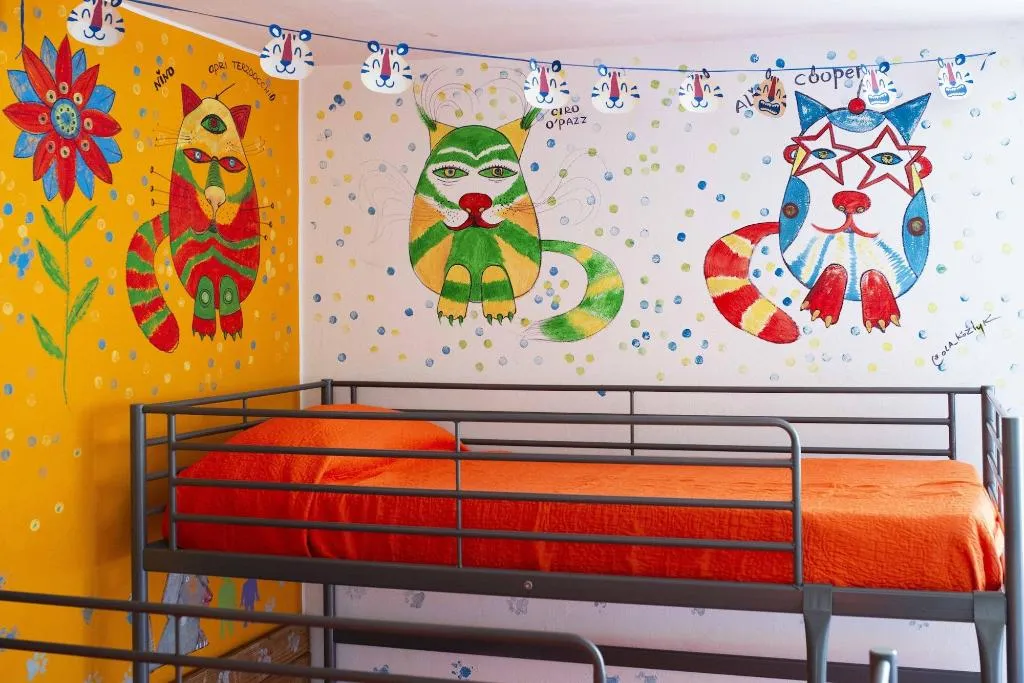 Room, Eco Hostel Floreale, Naples