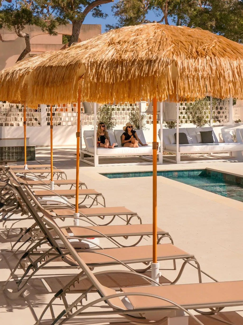 Terrace, Hotel Santanyi Port, Majorca