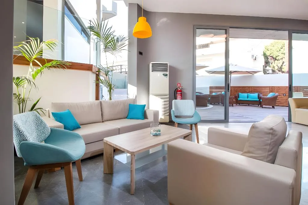 Lobby, Sunny Days Hotel, Rhodes