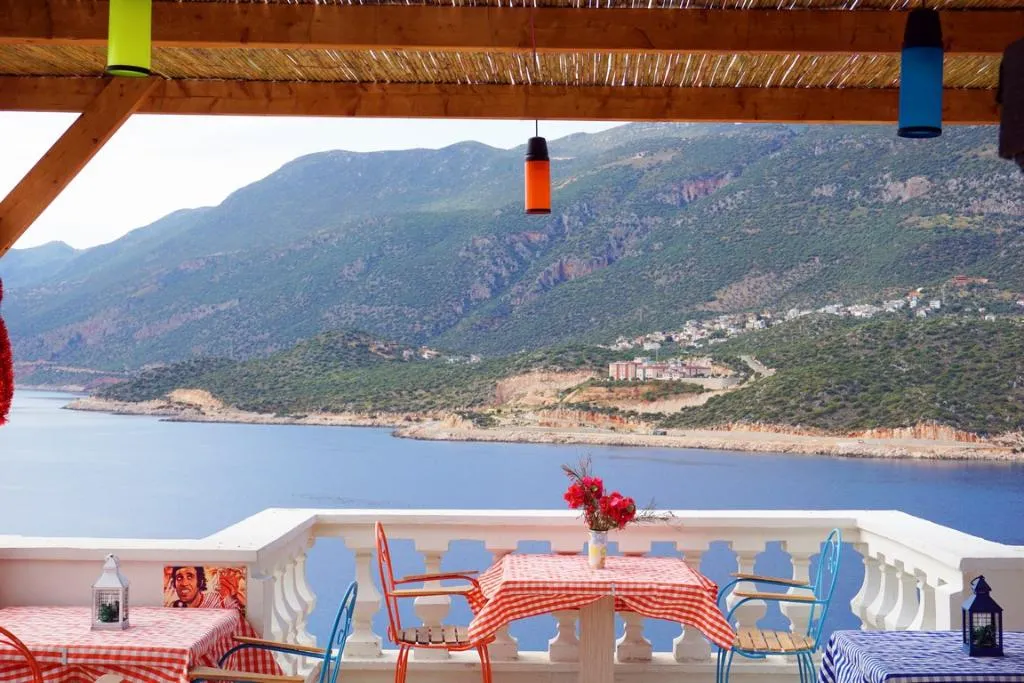 General view, Düsler Evim Kas, Dalaman