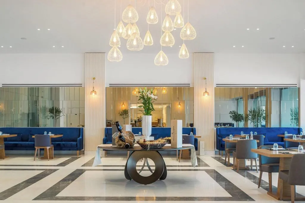Restaurant, Domes Miramare, A Luxury Collection Resort, Corfu, Corfu